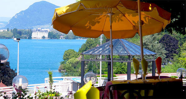 Hotel Restaurant - Acacias Bellevue Veyrier-du-Lac Dış mekan fotoğraf